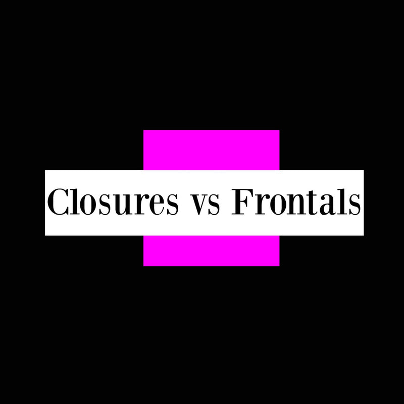 Closures vs Frontals