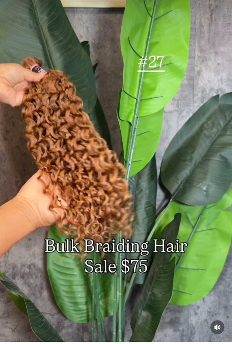 Bulk Braiding Hair Bundle